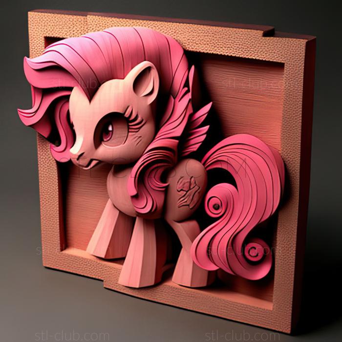 3D model st Pinkie Pie from My Little Pony Friendship is a Miracle (STL)